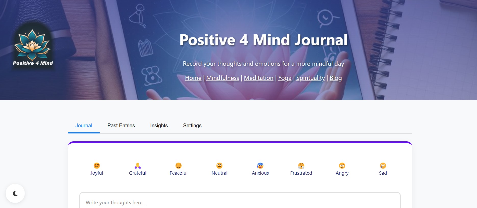 Digital Wellness App