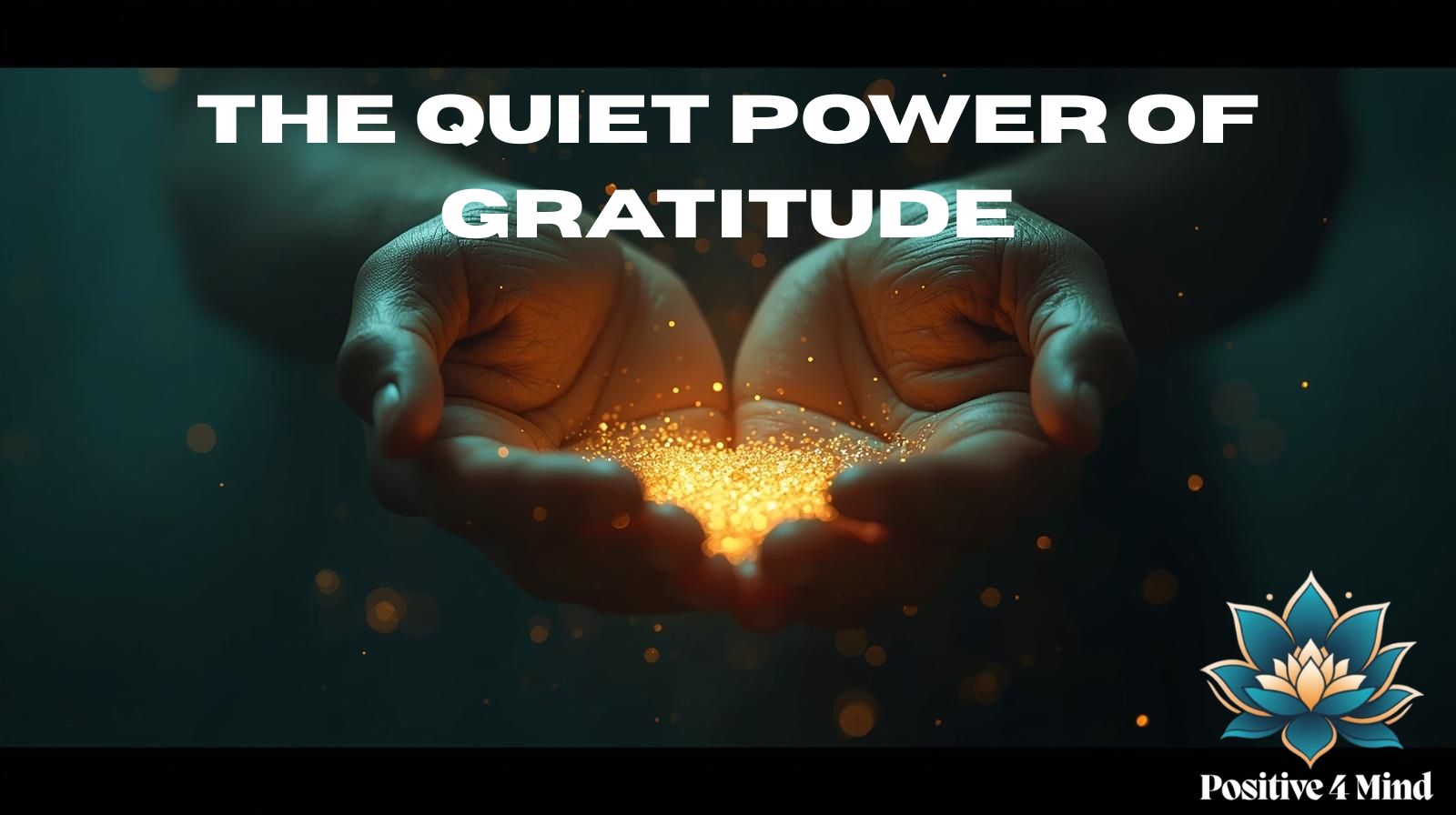 The Quiet Power of Gratitude